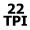 sz�v�s s�r�s�g (22 TPI)